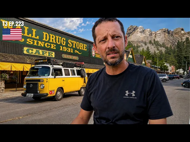 De Kombihome na Dakota do Sul: Crazy Horse, Silvan Lake e os Túneis da Needles Highway